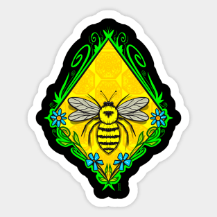 Honey bee Sticker